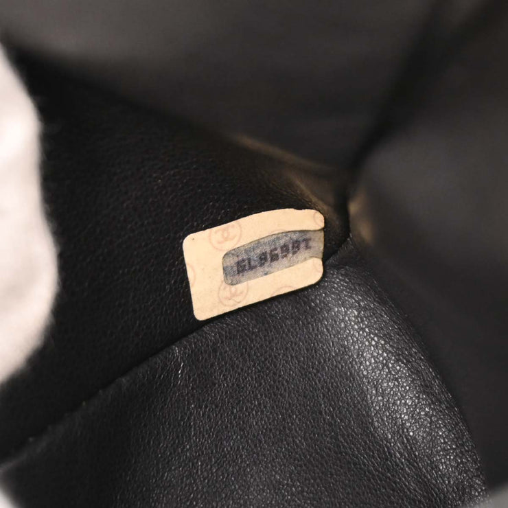 Chanel Gray Wool Medium Classic Double Flap Shoulder Bag 144967