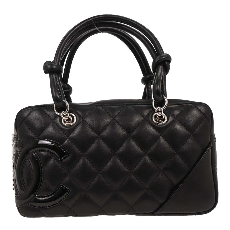 Chanel Black Calfskin Cambon Ligne Bowling Bag 144971