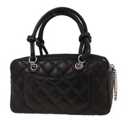 Chanel Black Calfskin Cambon Ligne Bowling Bag 144971