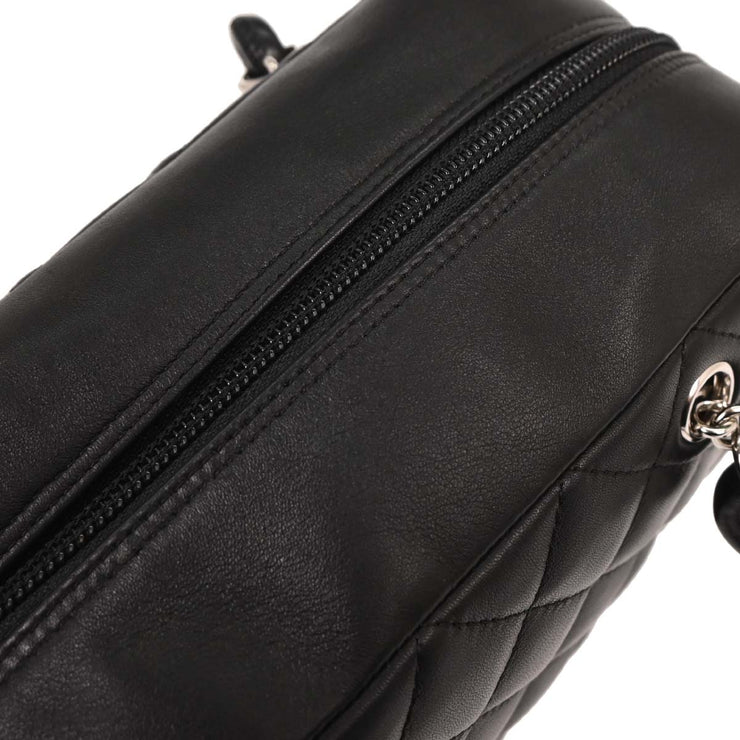 Chanel Black Calfskin Cambon Ligne Bowling Bag 144971