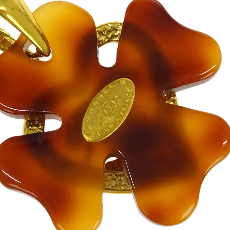 Chanel Acrylic Chain Belt Clover 95P  Small Good 144973