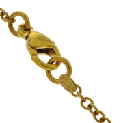 Chanel Gold Fringe Chain Necklace 02A 144978