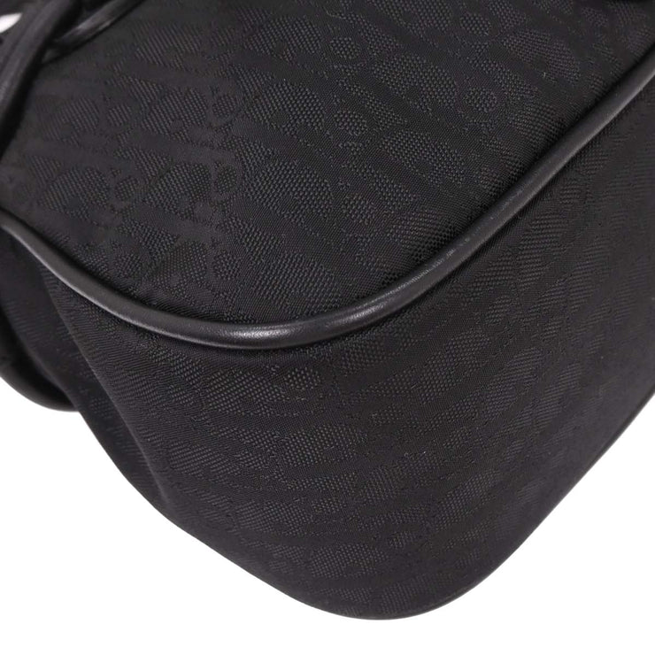 Christian Dior Black Diorissimo Bow Trotter Handbag 00-BO-1027 144981