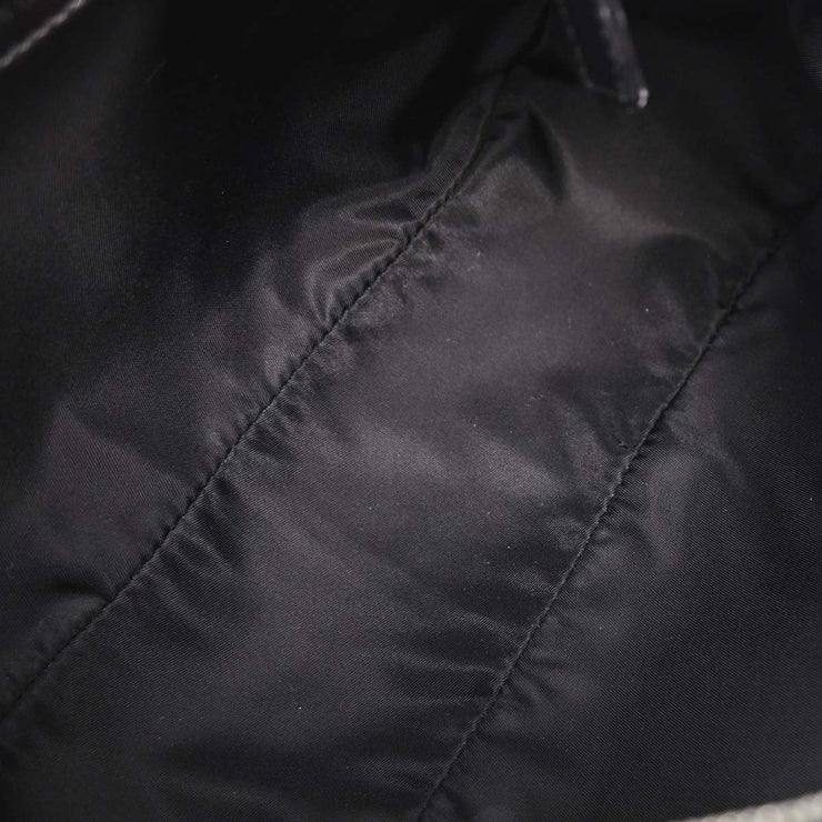 Christian Dior Black Diorissimo Bow Trotter Handbag 00-BO-1027 144981