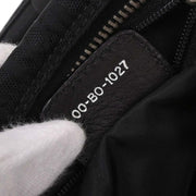 Christian Dior Black Diorissimo Bow Trotter Handbag 00-BO-1027 144981