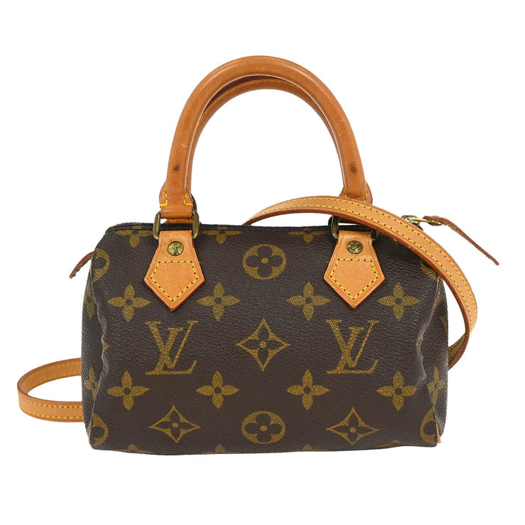 Louis Vuitton Monogram Mini Speedy 2way Handbag M41534 TH0962 144983
