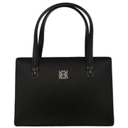 Loewe Black Satin Handbag L10 144985