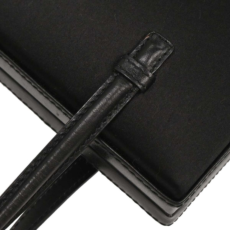 Loewe Black Satin Handbag L10 144985