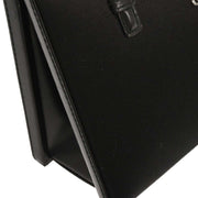 Loewe Black Satin Handbag L10 144985