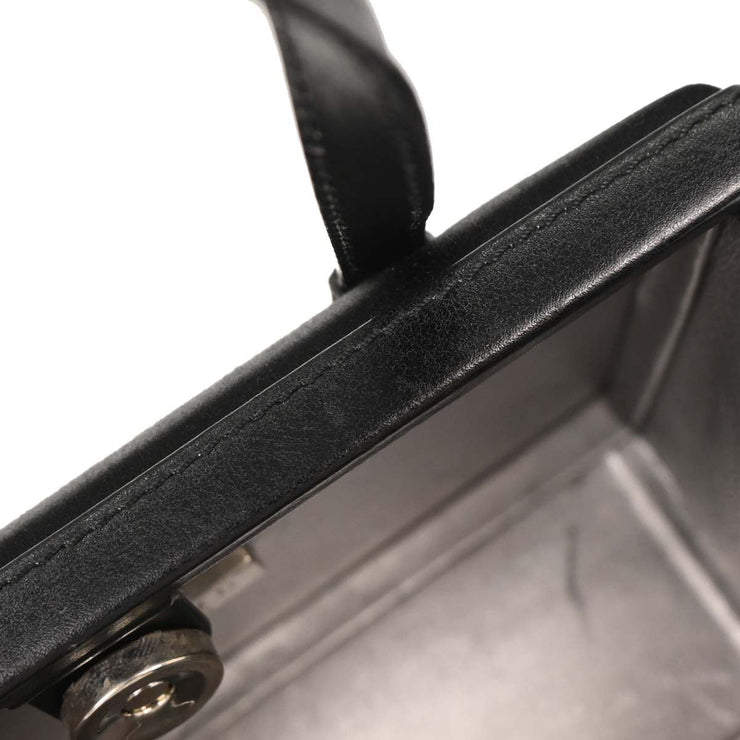 Loewe Black Satin Handbag L10 144985