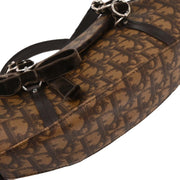 Christian Dior Brown Romantic Trotter Handbag 01-RU-0095 144988