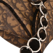 Christian Dior Brown Romantic Trotter Handbag 01-RU-0095 144988