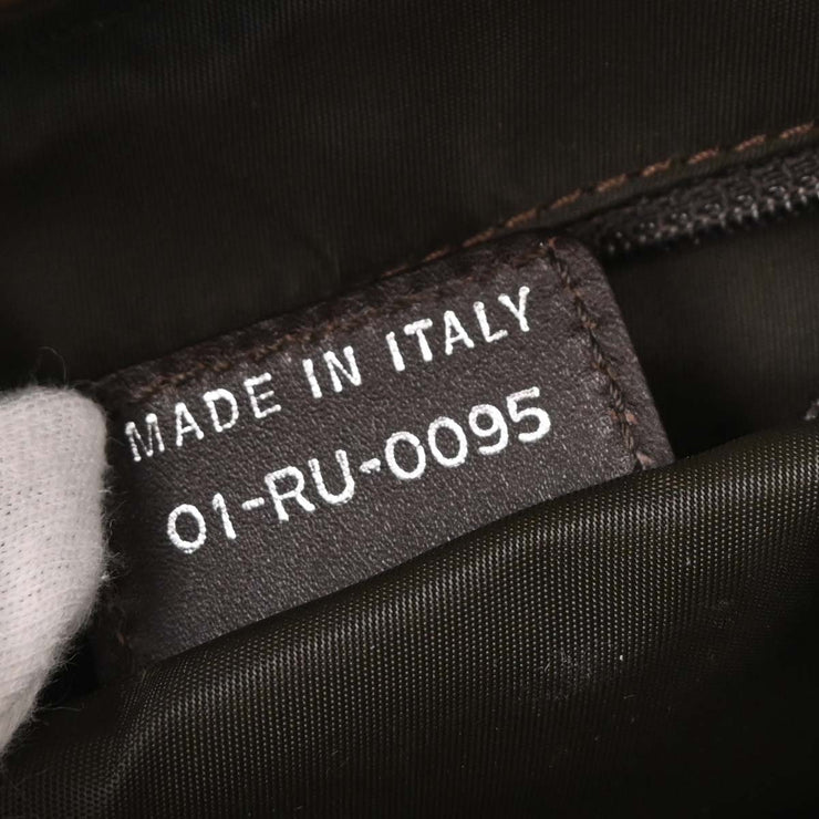 Christian Dior Brown Romantic Trotter Handbag 01-RU-0095 144988