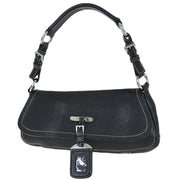 Prada Black Leather Handbag 113/10 144990