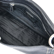 Prada Black Leather Handbag 113/10 144990