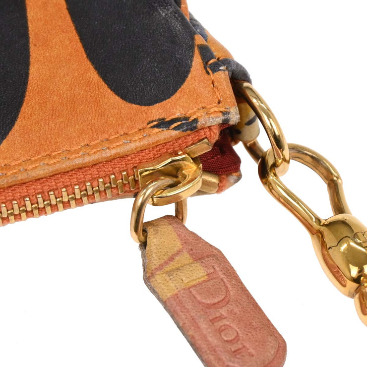Christian Dior Orange Saddle Handbag MU0041 144991