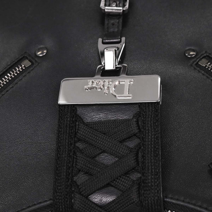 Christian Dior Black Admit It Corset Bag Handbag 37BM-1012 144993