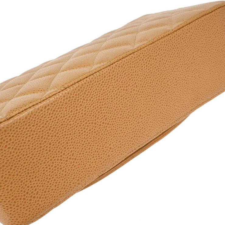 Chanel Beige Calfskin Medium Diana Shoulder Bag 145000