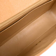 Chanel Beige Calfskin Medium Diana Shoulder Bag 145000