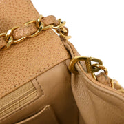 Chanel Beige Calfskin Medium Diana Shoulder Bag 145000