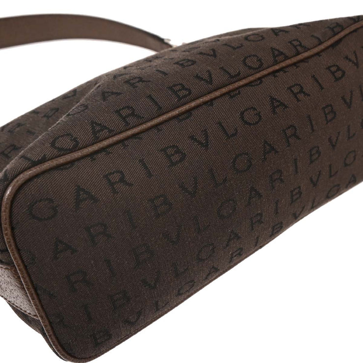 Bvlgari Brown Logomania Handbag APEUEA 145002