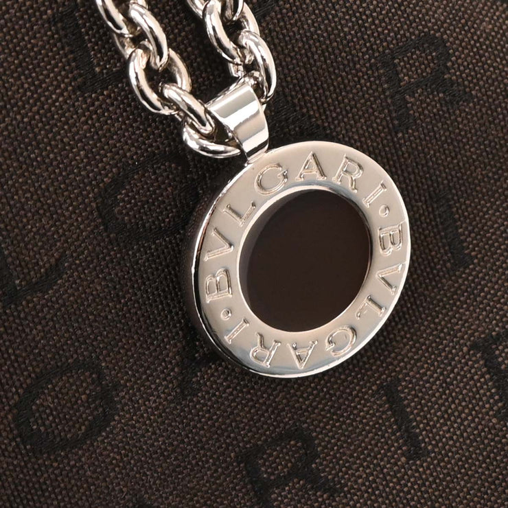 Bvlgari Brown Logomania Handbag APEUEA 145002