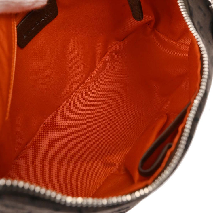 Bvlgari Brown Logomania Handbag APEUEA 145002