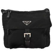 Prada Black Nylon Shoulder Bag 255 145009