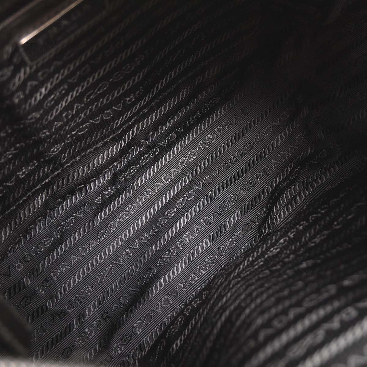 Prada Black Nylon Shoulder Bag 255 145009