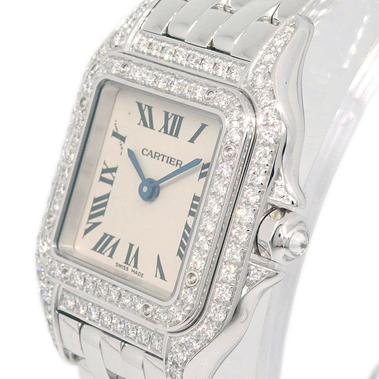 Cartier Panthere SM Ref.1660 Quartz Watch 18KWG Diamond 145024