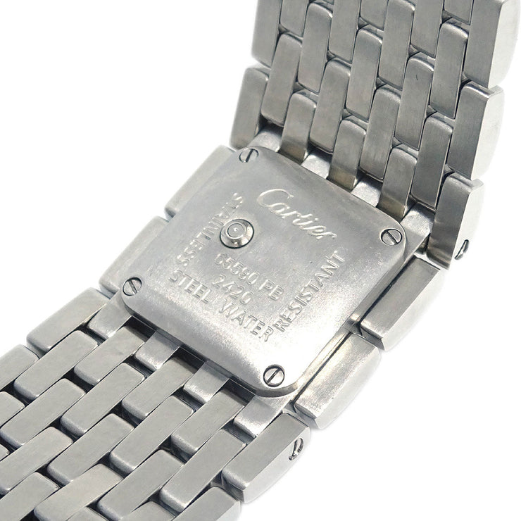 Cartier Panthere Ruban Ref.2420 Quartz Watch SS 145031