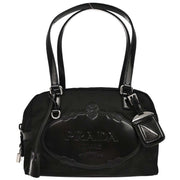 Prada Black Nylon Handbag 31/1 145039