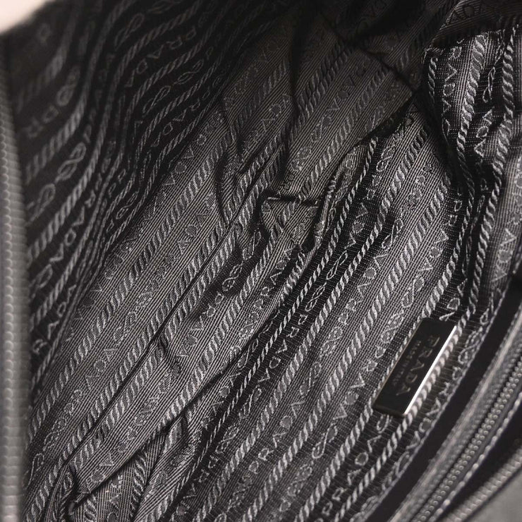 Prada Black Nylon Handbag 31/1 145039