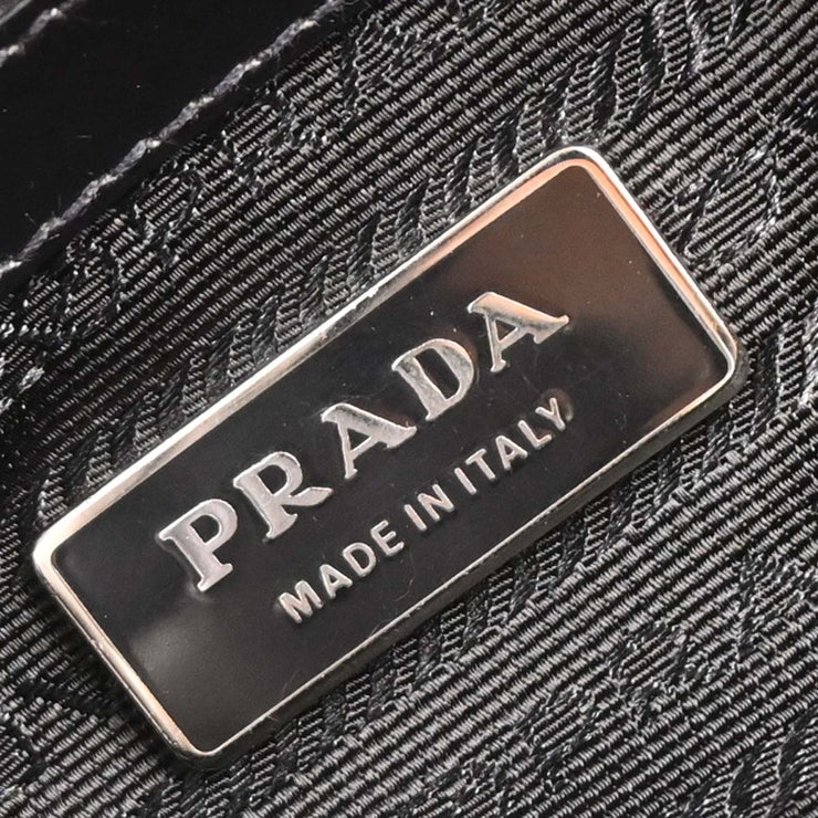 Prada Black Nylon Handbag 31/1 145039