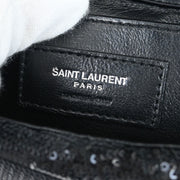 Saint Laurent Black Sequins Sulpice Shoulder Bag ARS575046.0719 145040