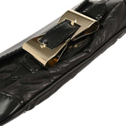 Gucci Black Leather Queen Chain Handbag 189886 145046