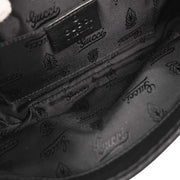 Gucci Black Leather Queen Chain Handbag 189886 145046