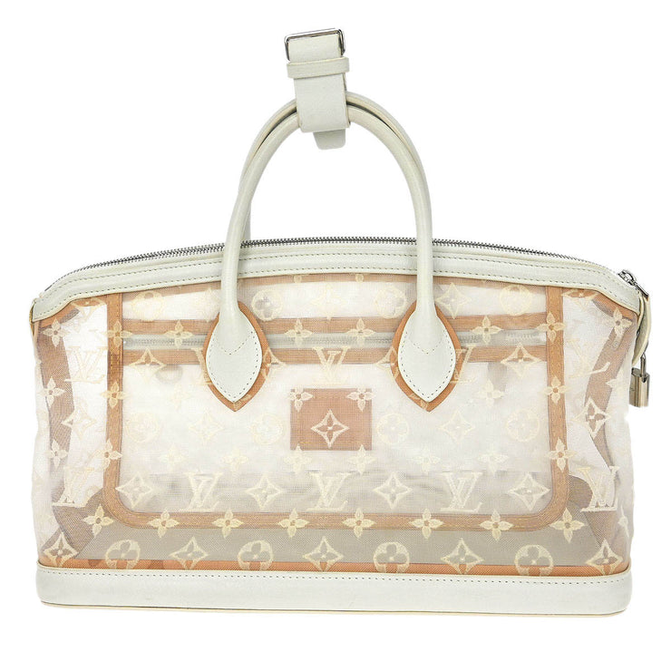 Louis Vuitton Monogram Transparent Lockit East West Tote M40701 FO0152 145049