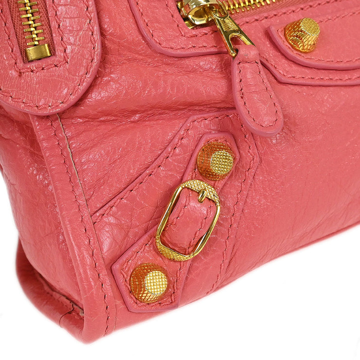 Balenciaga Pink Mini City 2way Handbag 309544.6680.C.1660 145050