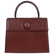 Cartier Bordeaux Handbag C24 145057