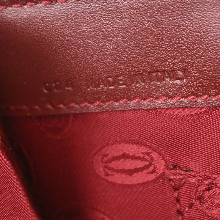 Cartier Bordeaux Handbag C24 145057
