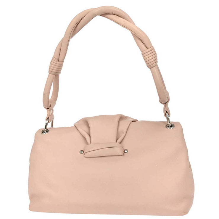 Christian Dior Light Pink Leather Demi Lune Handbag 02-BO-0079 145059