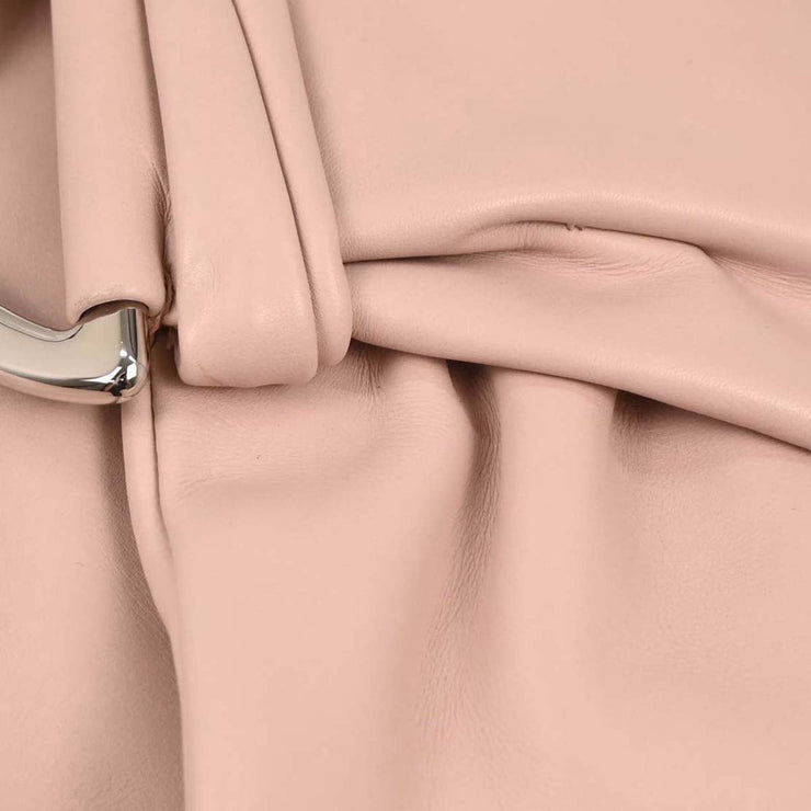 Christian Dior Light Pink Leather Demi Lune Handbag 02-BO-0079 145059