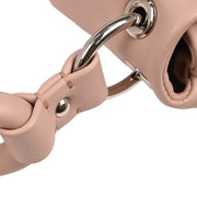 Christian Dior Light Pink Leather Demi Lune Handbag 02-BO-0079 145059