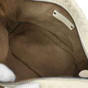 Bottega Veneta White Intrecciato Handbag B06779765G 145060