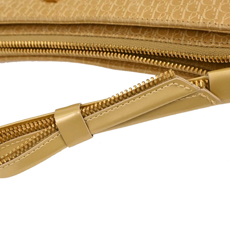 Christian Dior Beige Suede Trotter Handbag BM-0051 145061