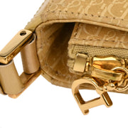 Christian Dior Beige Suede Trotter Handbag BM-0051 145061