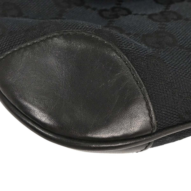 Gucci Black Bamboo GG Handbag 005.0811 002058 145062