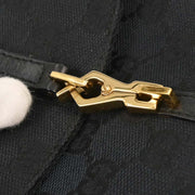 Gucci Black Bamboo GG Handbag 005.0811 002058 145062