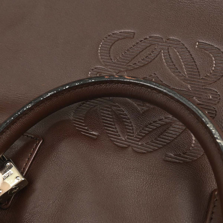 Loewe Brown Amazona 36 Handbag 060702 145064